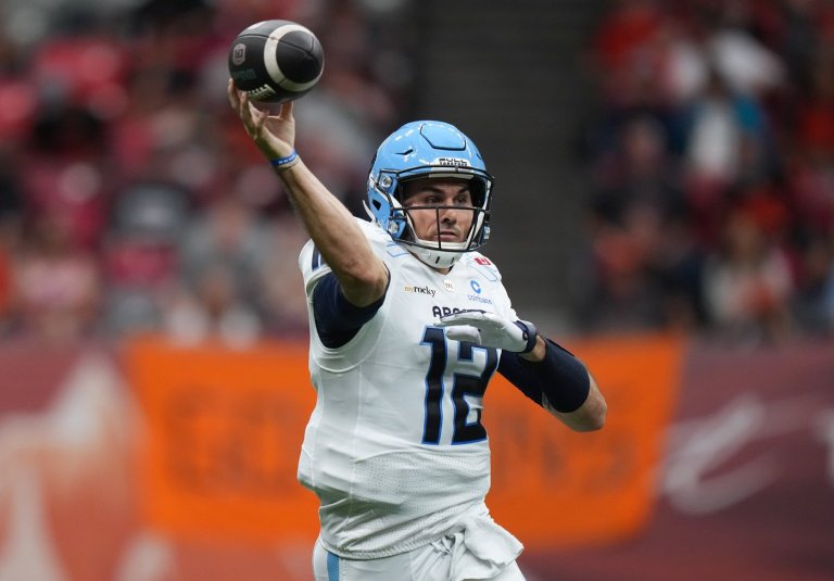 Quarterback Kelly, linebacker Judge both available when Argos face Stamps | iNFOnews.ca