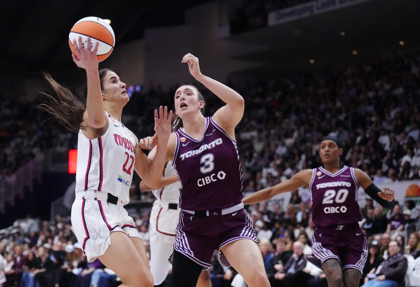 Austin's free throws lifts Mystics past Tempo 68-65 in Toronto's regular-season debut | iNFOnews.ca