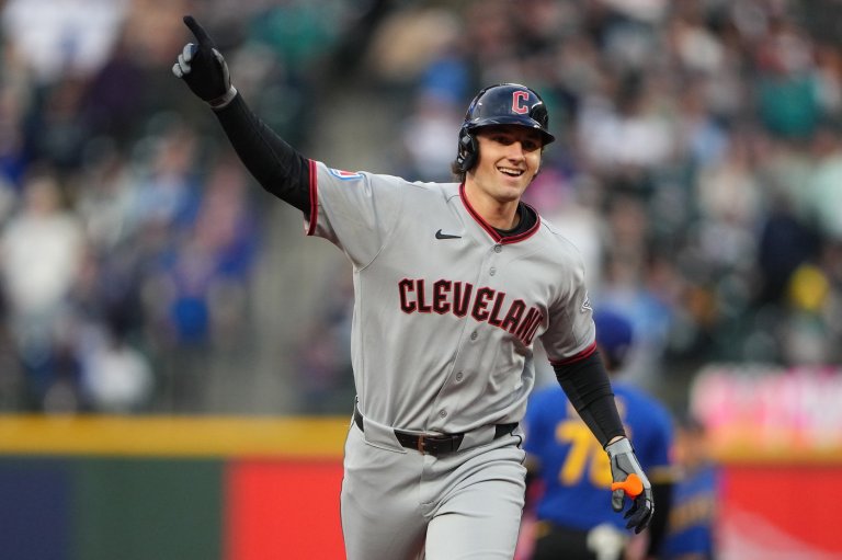 Guardians’ Chase DeLauter continues strong start, hits 3rd homer in 2nd career regular-season game | iNFOnews.ca