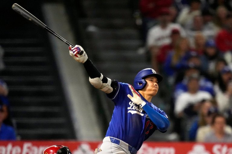 Shohei Ohtani getting on track with season-high 5 RBIs in Dodgers' rout of Angels | iNFOnews.ca