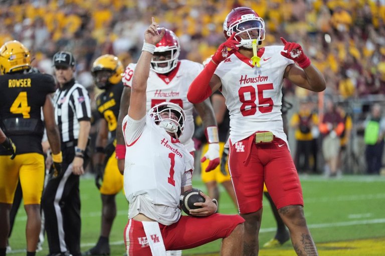 AP Top 25 Extra Points: No. 22 Houston's rise in Big 12 comes with Weigman-led offensive bump | iNFOnews.ca AP Top 25 Extra Points: No. 22 Houston's rise in Big 12 comes with Weigman-led offensive bump | iNFOnews.ca