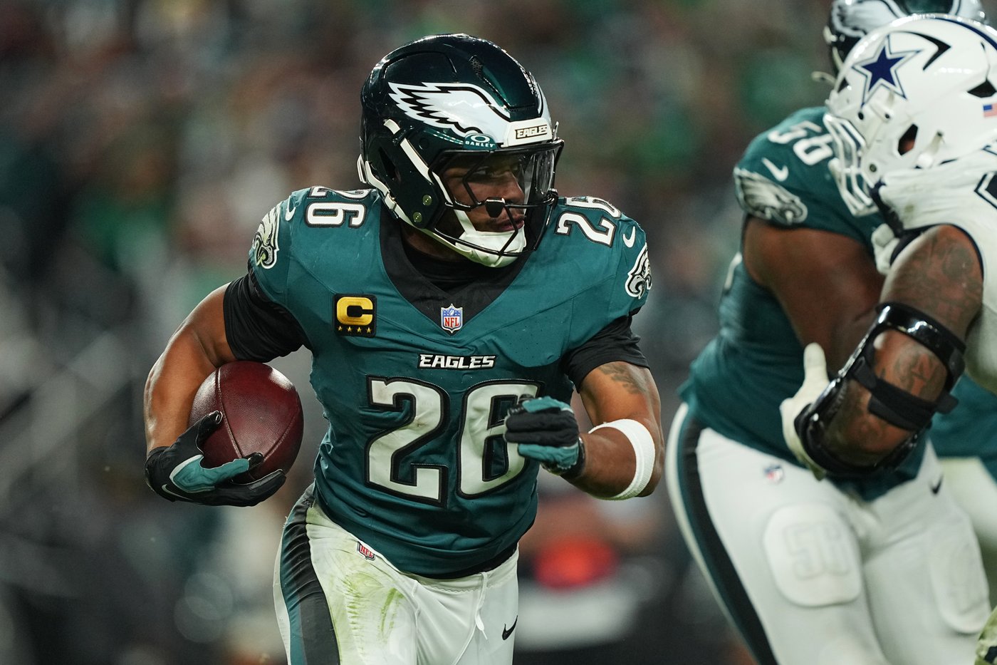 Eagles running back Saquon Barkley says NFL told him to divest equity stake in Polymarket | iNFOnews.ca Eagles running back Saquon Barkley says NFL told him to divest equity stake in Polymarket | iNFOnews.ca