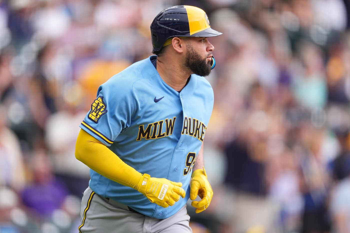 Gary Sánchez hits first homer since April 14, Brewers complete sweep of Rockies with 12-4 win | iNFOnews.ca