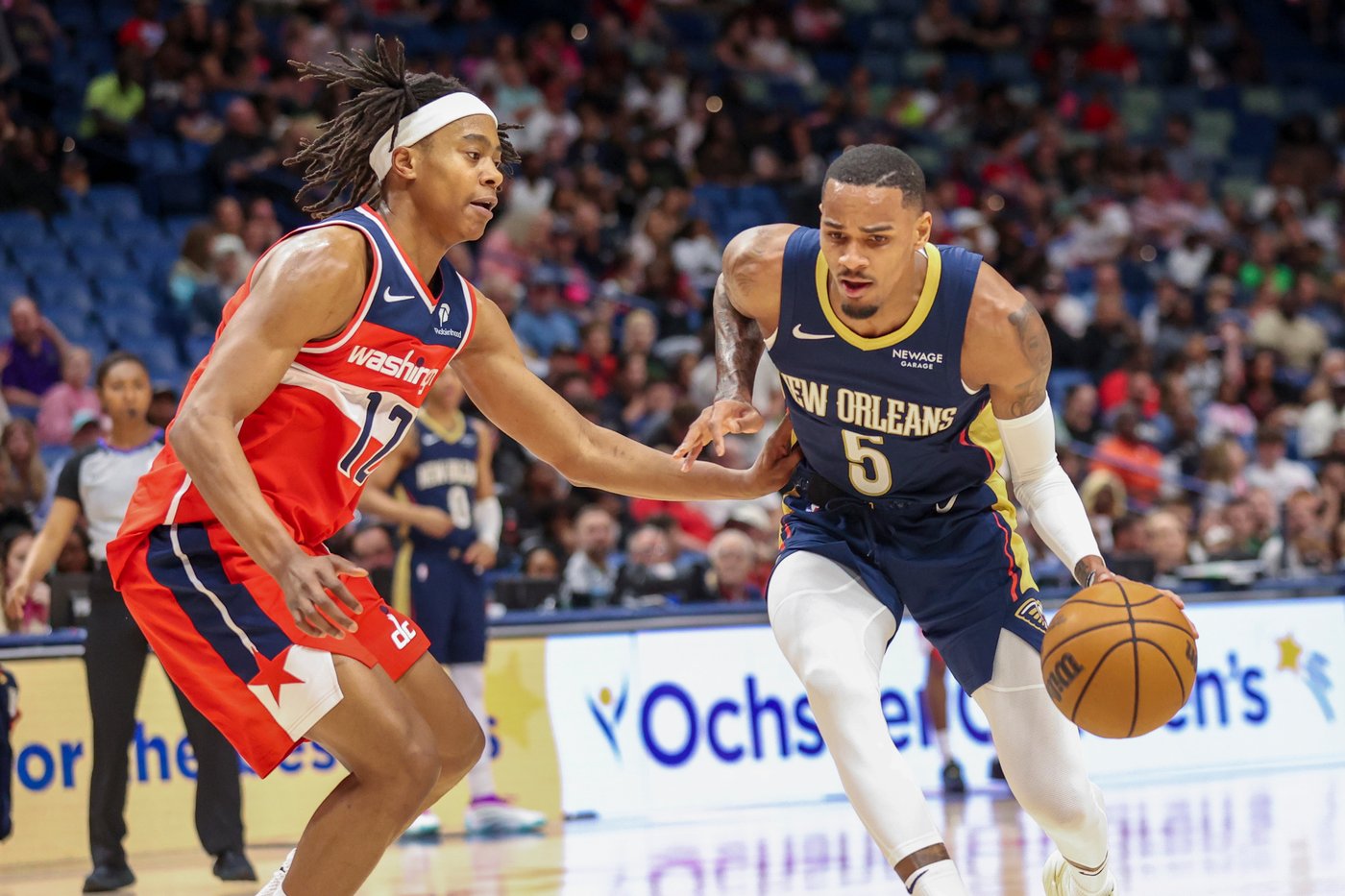 Murphy scores 24 as the Pelicans hand the Wizards their 8th straight loss, 138-118 | iNFOnews.ca Murphy scores 24 as the Pelicans hand the Wizards their 8th straight loss, 138-118 | iNFOnews.ca