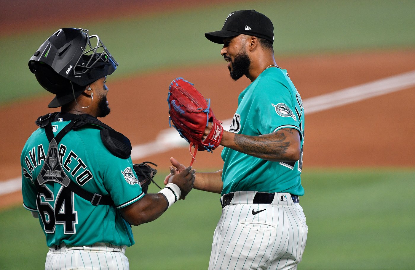 Alcantara gets another save, Hernández, Conine homer as Marlins beat playoff-bound Braves 5-3 | iNFOnews.ca Alcantara gets another save, Hernández, Conine homer as Marlins beat playoff-bound Braves 5-3 | iNFOnews.ca