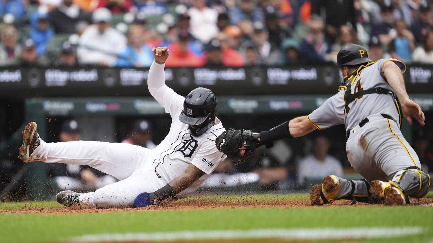 Greene continues hot stretch, driving in 4 runs for 2nd time in a week as Tigers beat Pirates 9-2 | iNFOnews.ca