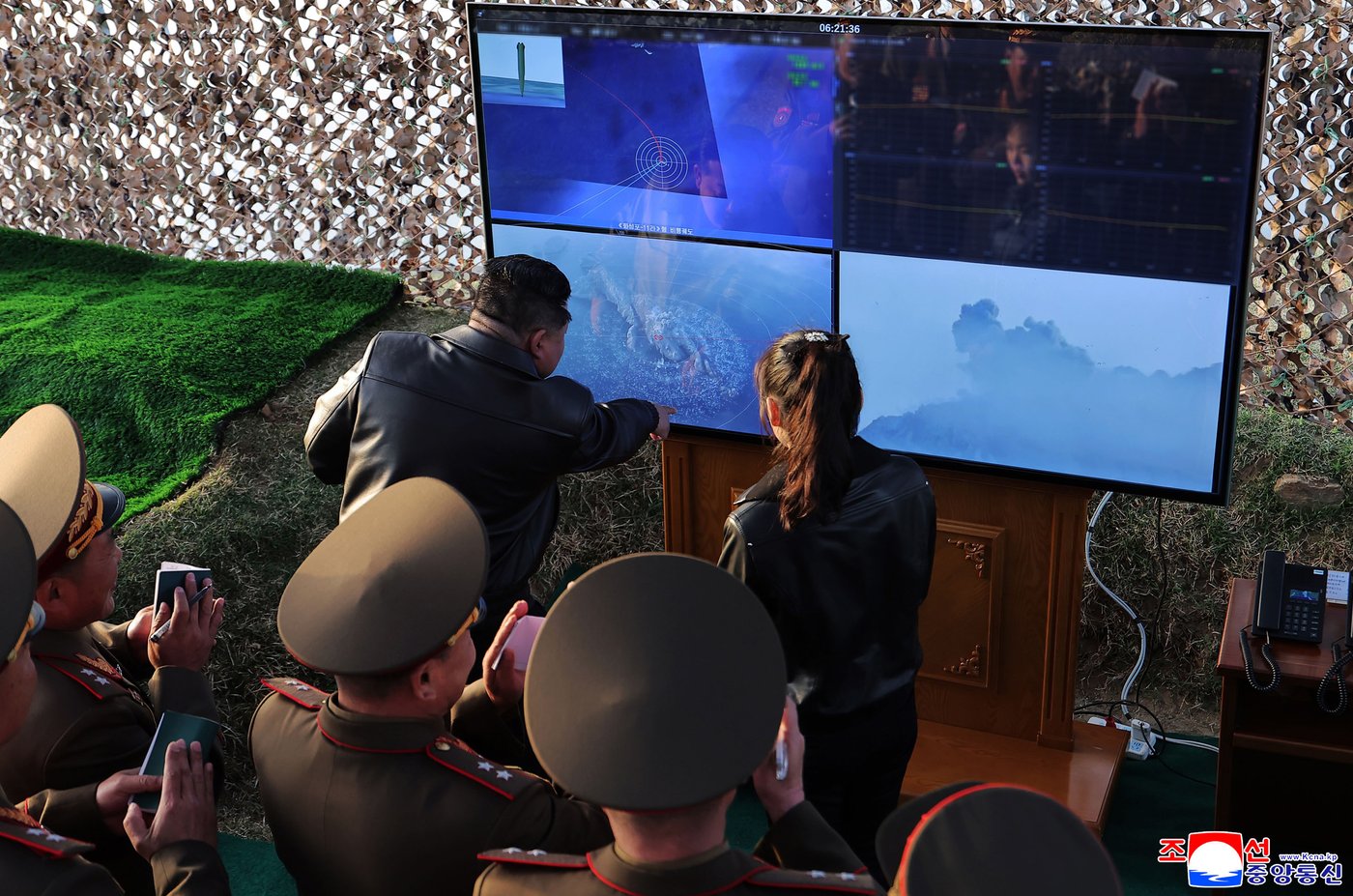 North Korea again tests cluster munitions in a launch observed by Kim and his daughter | iNFOnews.ca North Korea again tests cluster munitions in a launch observed by Kim and his daughter | iNFOnews.ca
