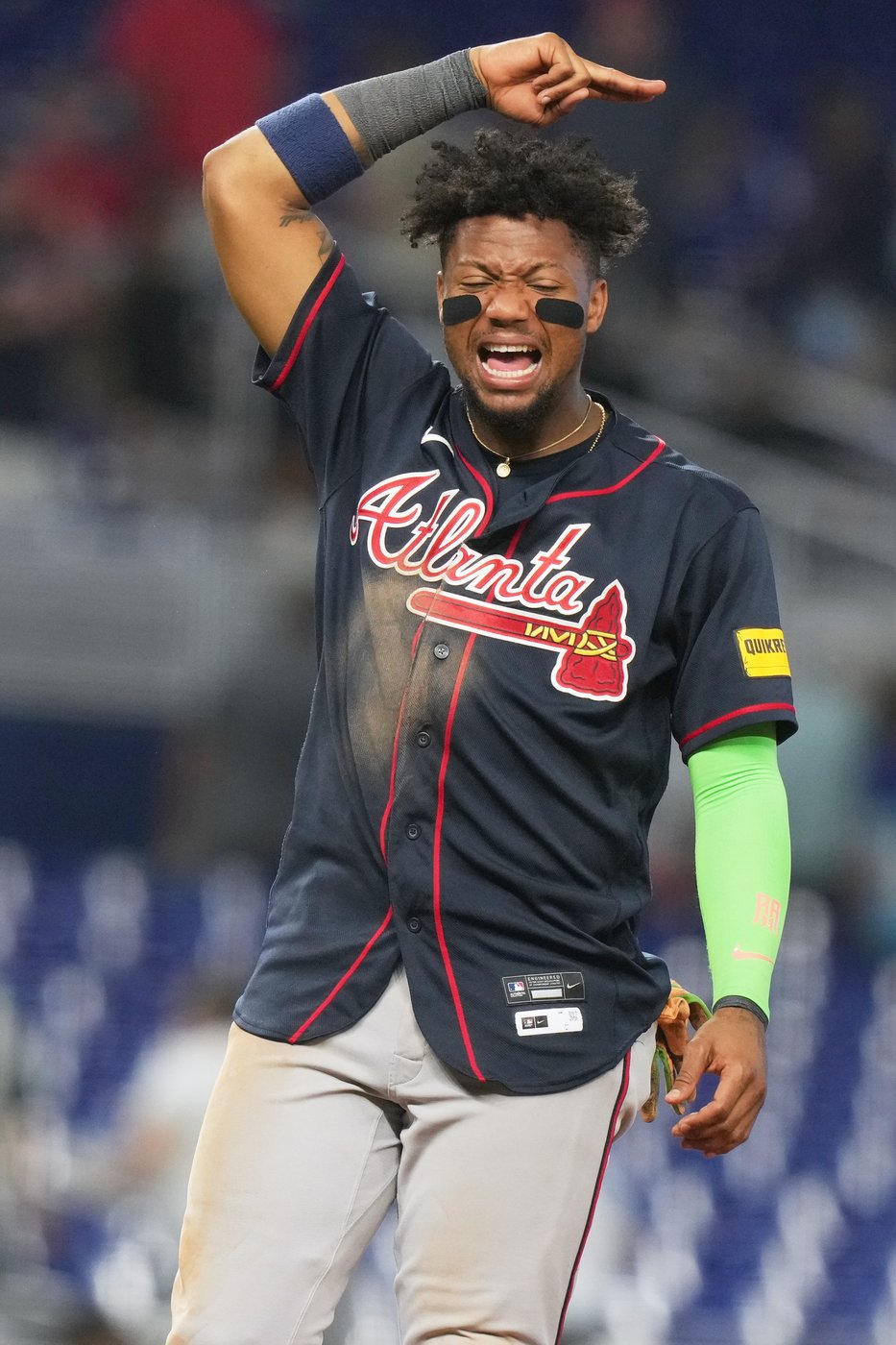 Acuña scores 3 times in return as Braves surge past Marlins 8-4 | iNFOnews.ca