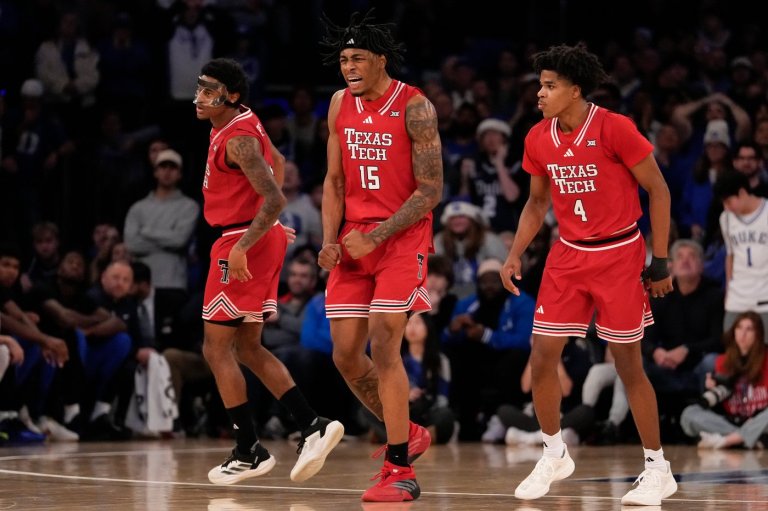 No. 19 Texas Tech overcomes foul trouble in stunning comeback from 17 down against 3rd-ranked Duke | iNFOnews.ca