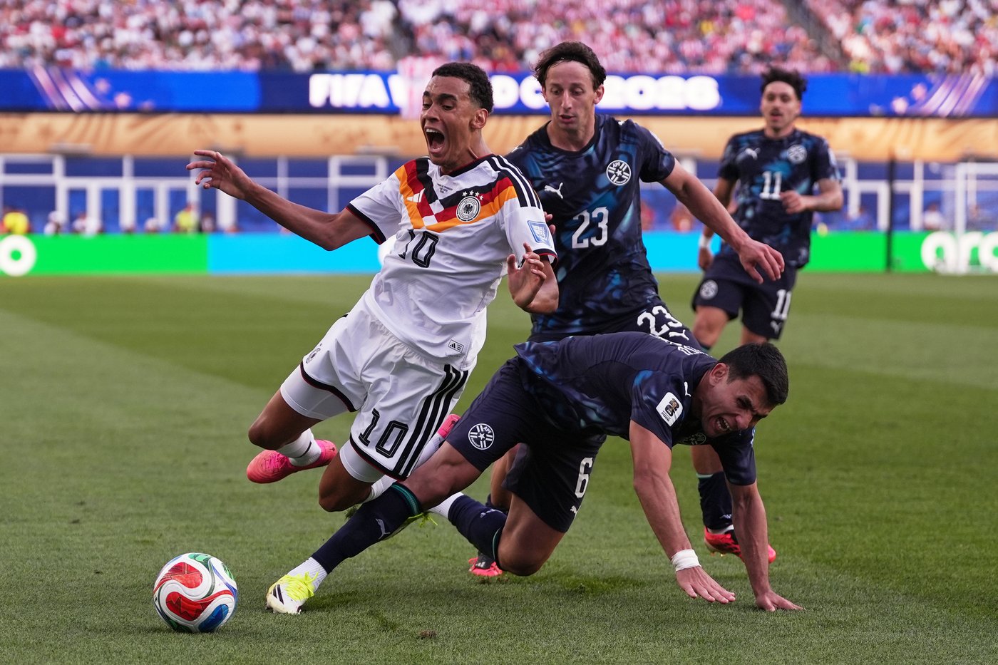 Paraguay stuns Germany, Morocco and Brazil also advance in World Cup Round of 32, in photos | iNFOnews.ca