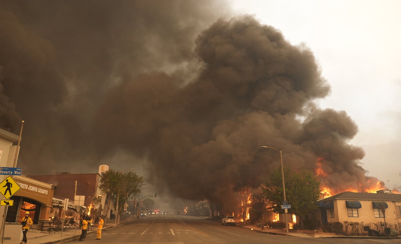 As crews clean up from LA wildfires, some residents are furious over hazardous waste | iNFOnews.ca