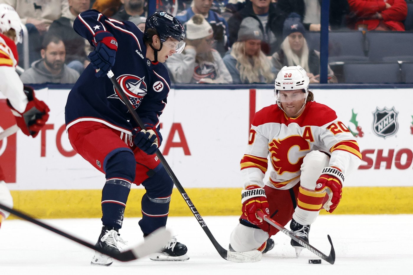 Blue Jackets extend points streak to 5 games with a chippy 5-2 win over the Flames | iNFOnews.ca Blue Jackets extend points streak to 5 games with a chippy 5-2 win over the Flames | iNFOnews.ca