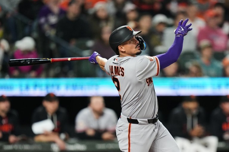 Adames and Lee HRs back solid start by Roupp to propel Giants past Orioles 6-3 | iNFOnews.ca