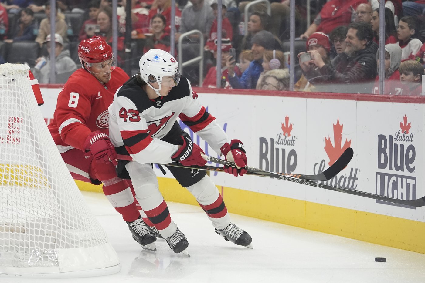 Devils score 3 power-play goals vs. Red Wings' NHL-worst penalty kill in 5-4 win | iNFOnews.ca