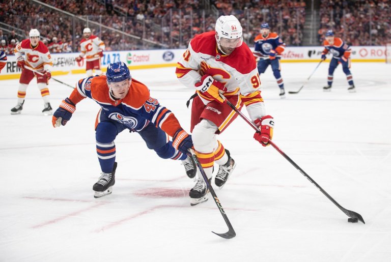Kadri scores shootout winner, Flames rally for 4-3 season-opening win over Oilers | iNFOnews.ca