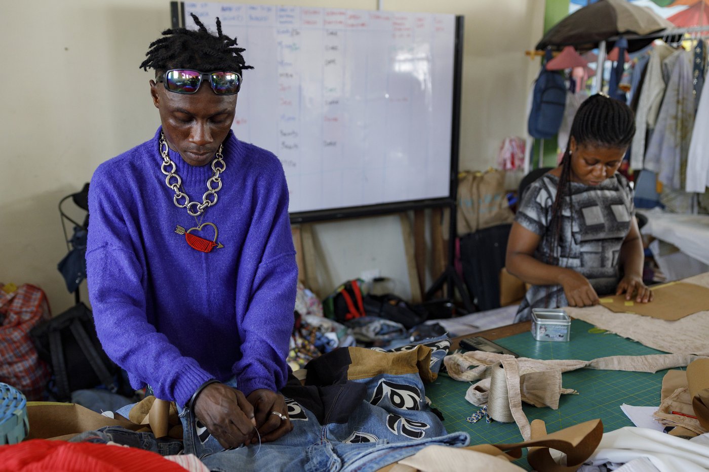 As fast fashion's waste pollutes Africa's environment, designers in Ghana are finding a solution | iNFOnews.ca