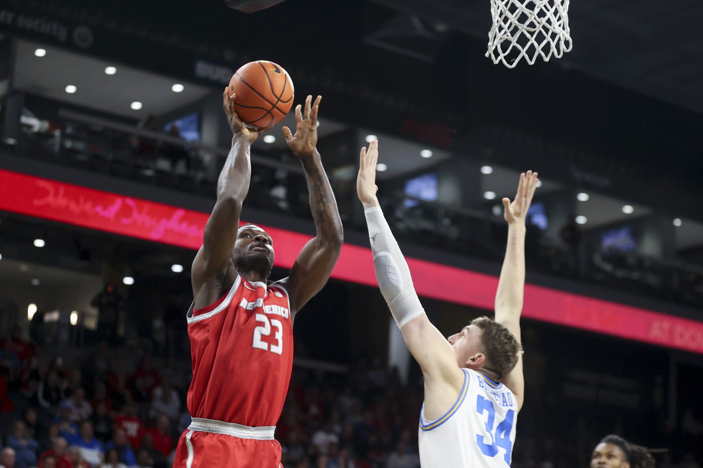 Nelly Junior Joseph gets 45th career double-double and New Mexico beats No. 22 UCLA 72-64 | iNFOnews.ca