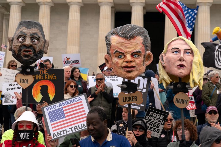 No Kings rallies across U.S. urge voters to cast ballots early ahead of midterms | iNFOnews.ca