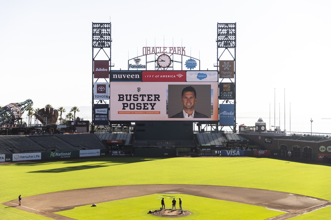 In new role, former catcher Buster Posey plans to bring Giants back to respectability, winning | iNFOnews.ca