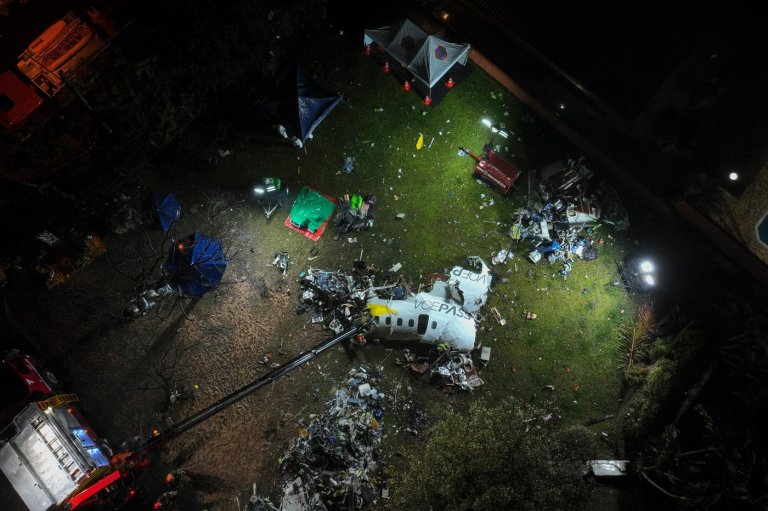 Brazil's police formally accuses 16 people for Voepass spiral plane crash that killed 62 in 2024 | iNFOnews.ca
