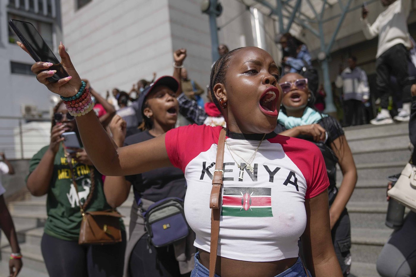 Police in Kenya hurl tear gas at protesters angry about gender-based violence | iNFOnews.ca
