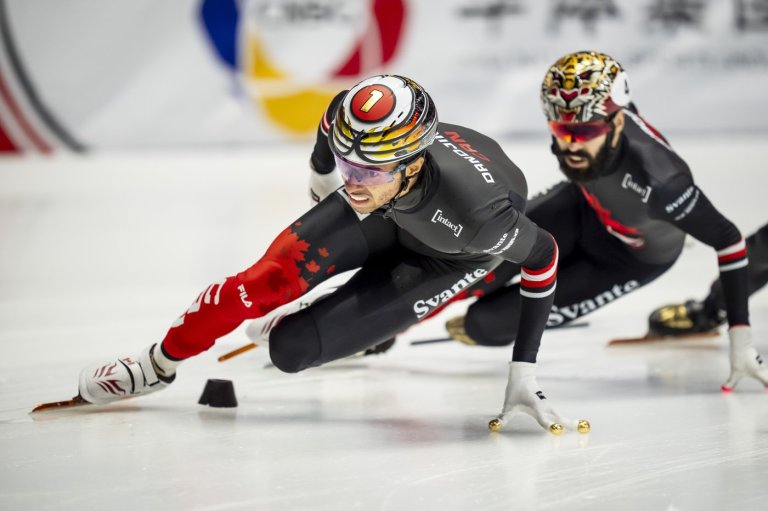 Dandjinou headlines Canada's short track speedskating team for Milan Cortina Olympics | iNFOnews.ca