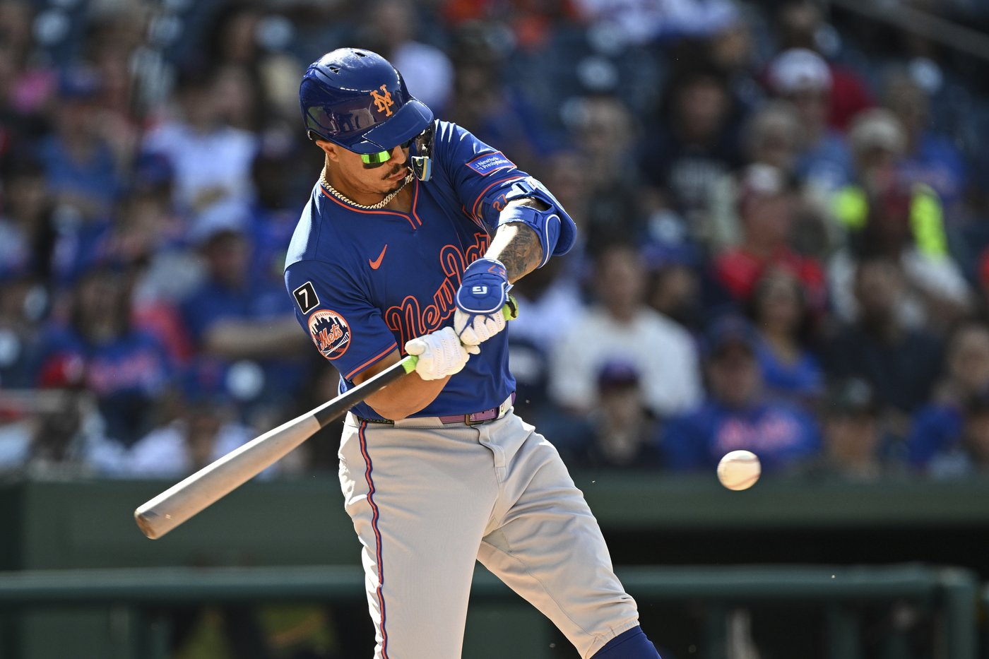 Brandon Nimmo ties Mets record with 9 RBIs in 19-5 rout of Nationals | iNFOnews.ca