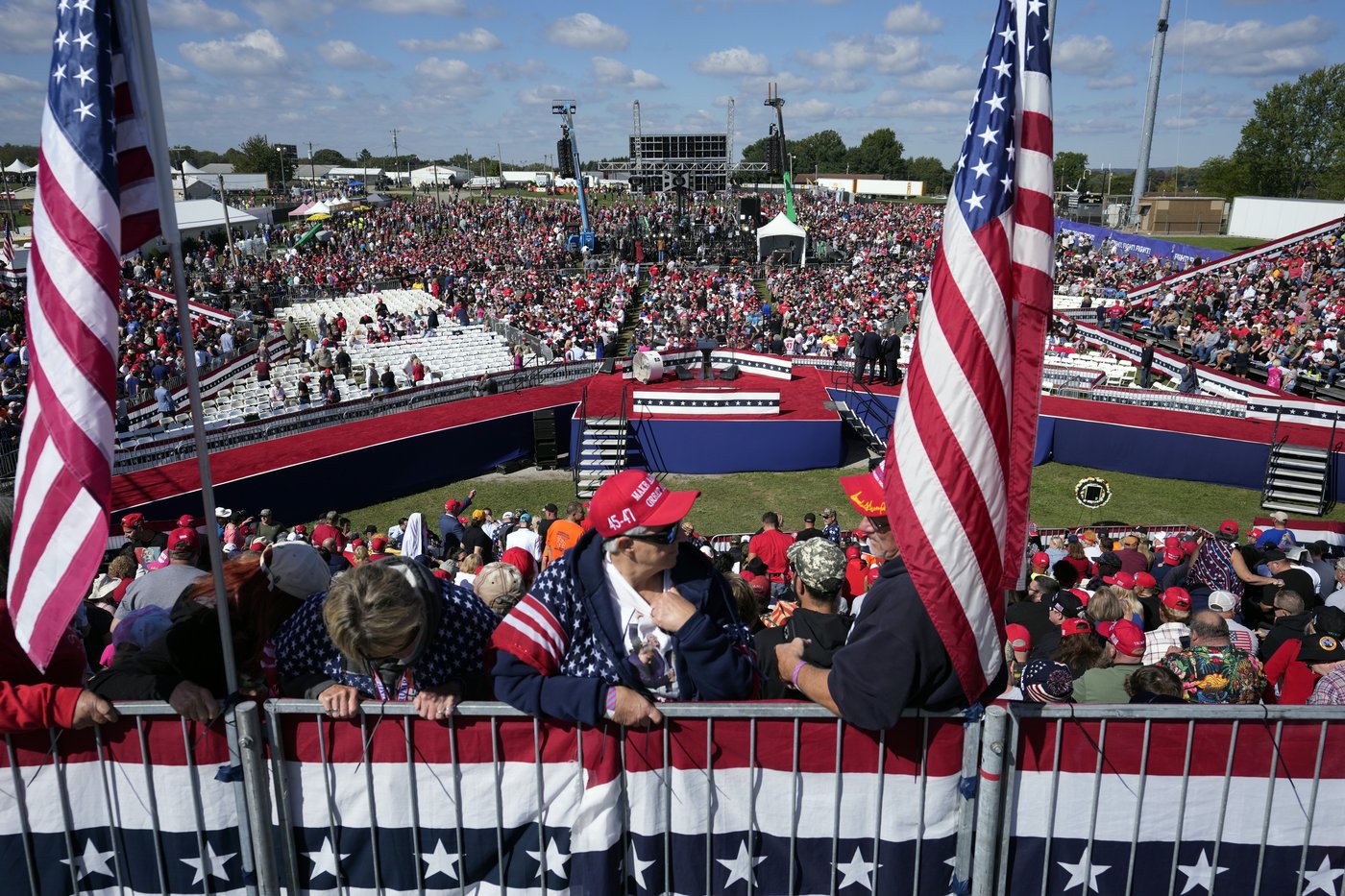 Trump urges his supporters to deliver victory in his return to scene of first assassination attempt | iNFOnews.ca
