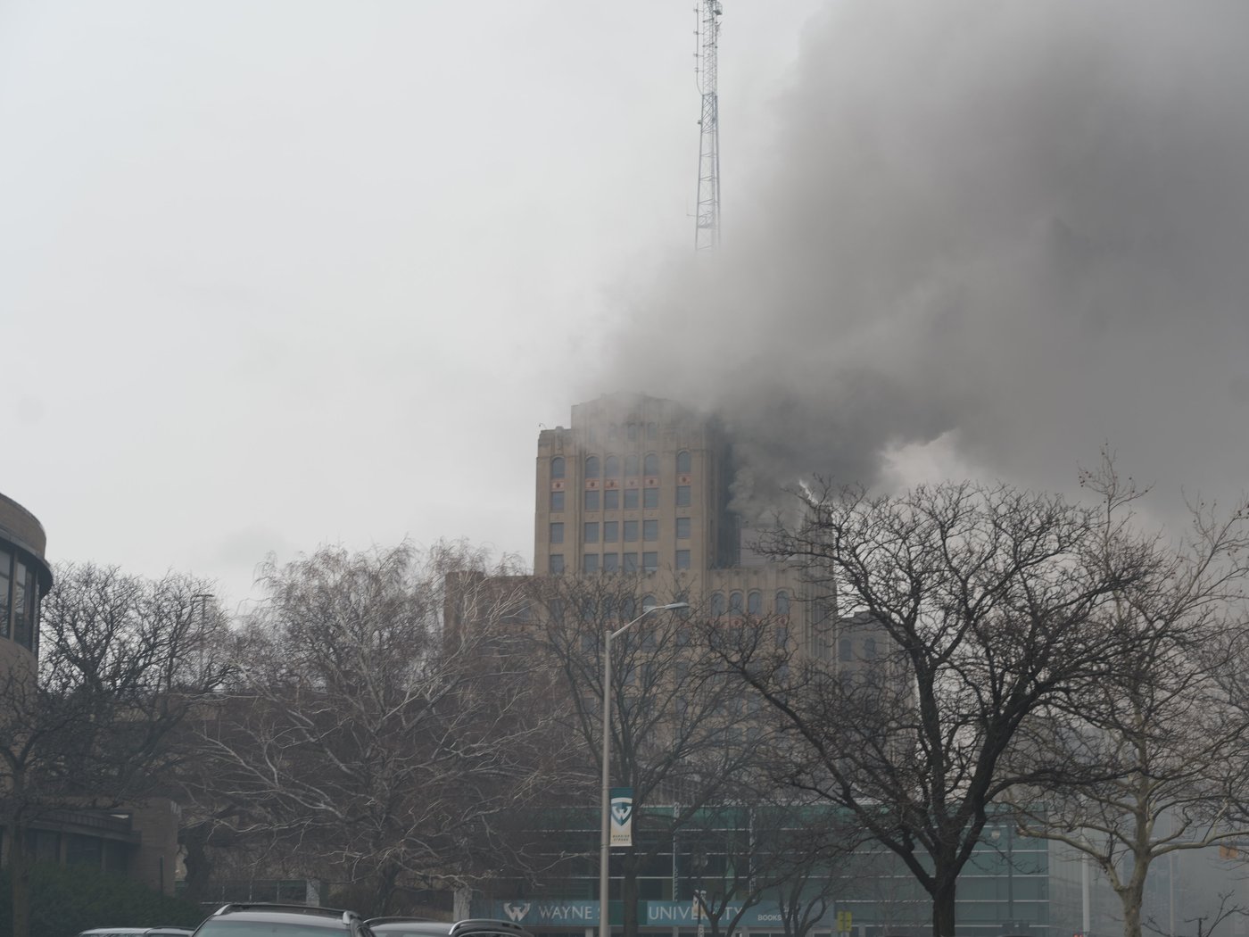 Brief fire causes evacuation but no injuries at historic Detroit college building | iNFOnews.ca Brief fire causes evacuation but no injuries at historic Detroit college building | iNFOnews.ca