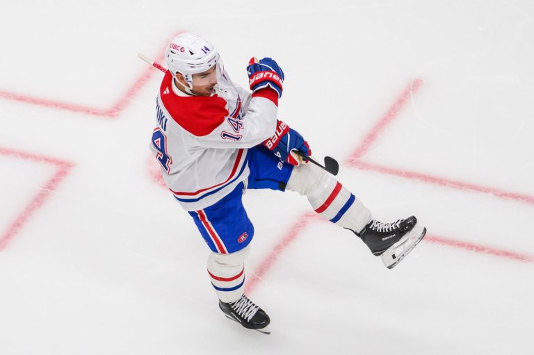 Suzuki scores twice, Demidov has winner in Canadiens' 4-3 victory over the Mammoth | iNFOnews.ca