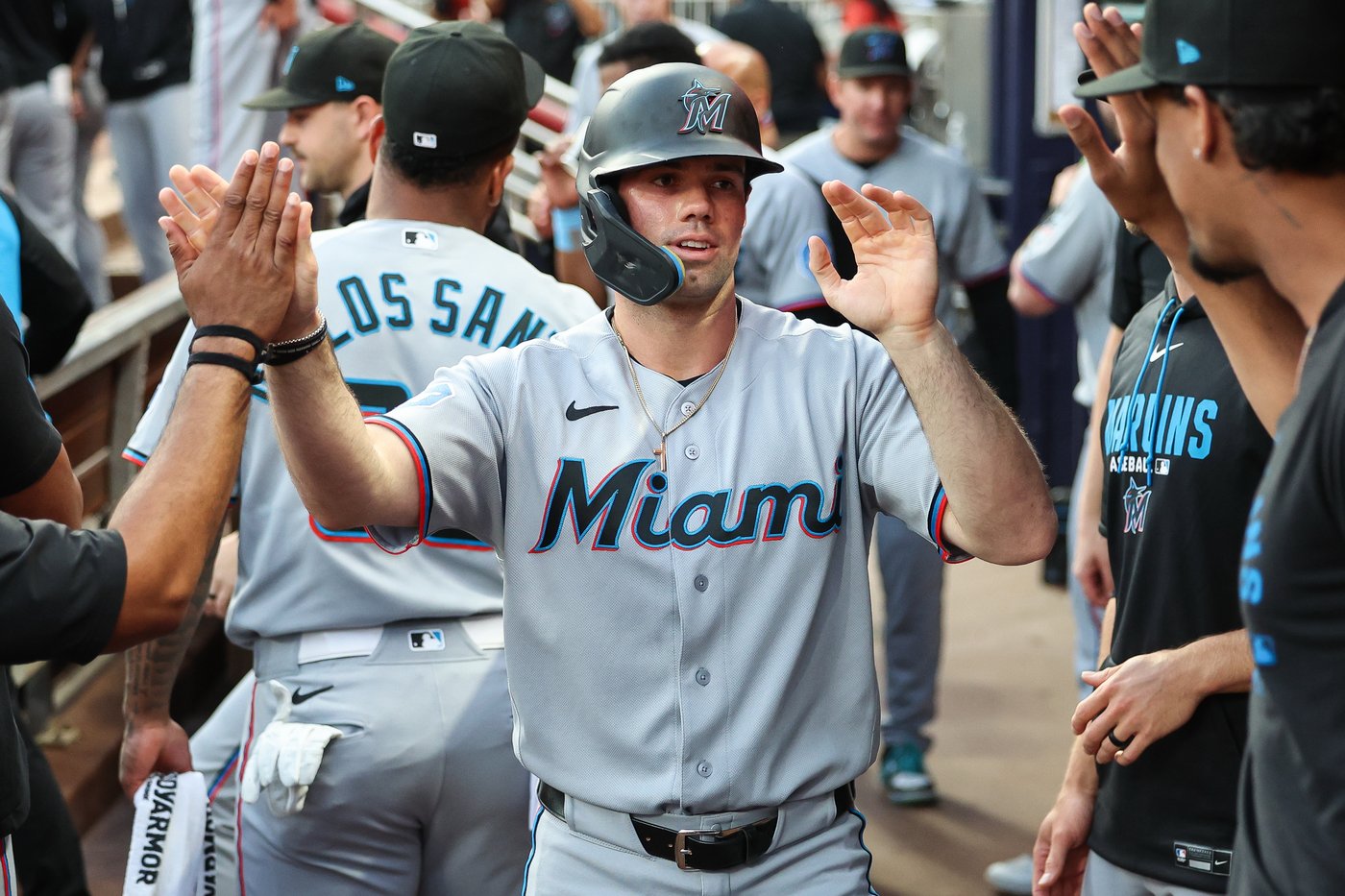 Marlins 3rd baseman Graham Pauley leaves game against Brewers with right oblique discomfort | iNFOnews.ca