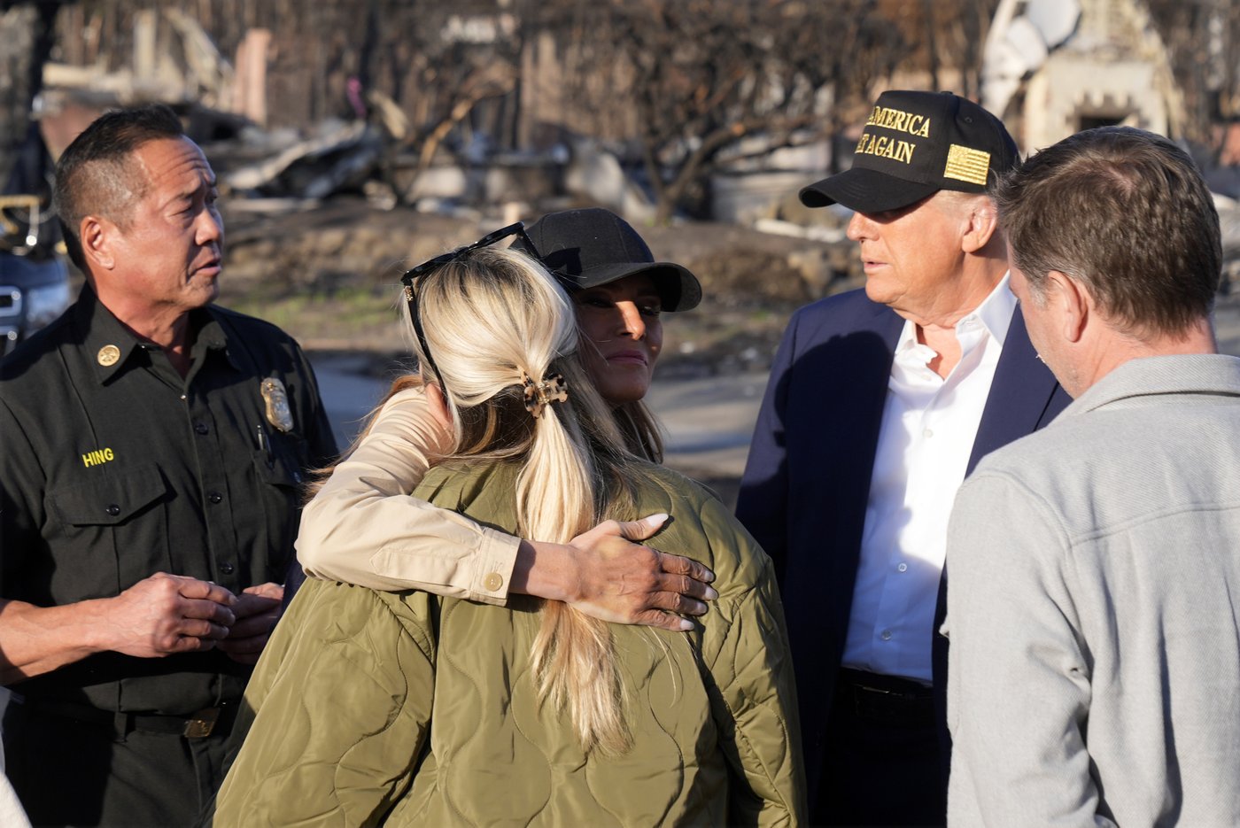 Trump proposes 'getting rid of FEMA' while touring disaster areas | iNFOnews.ca
