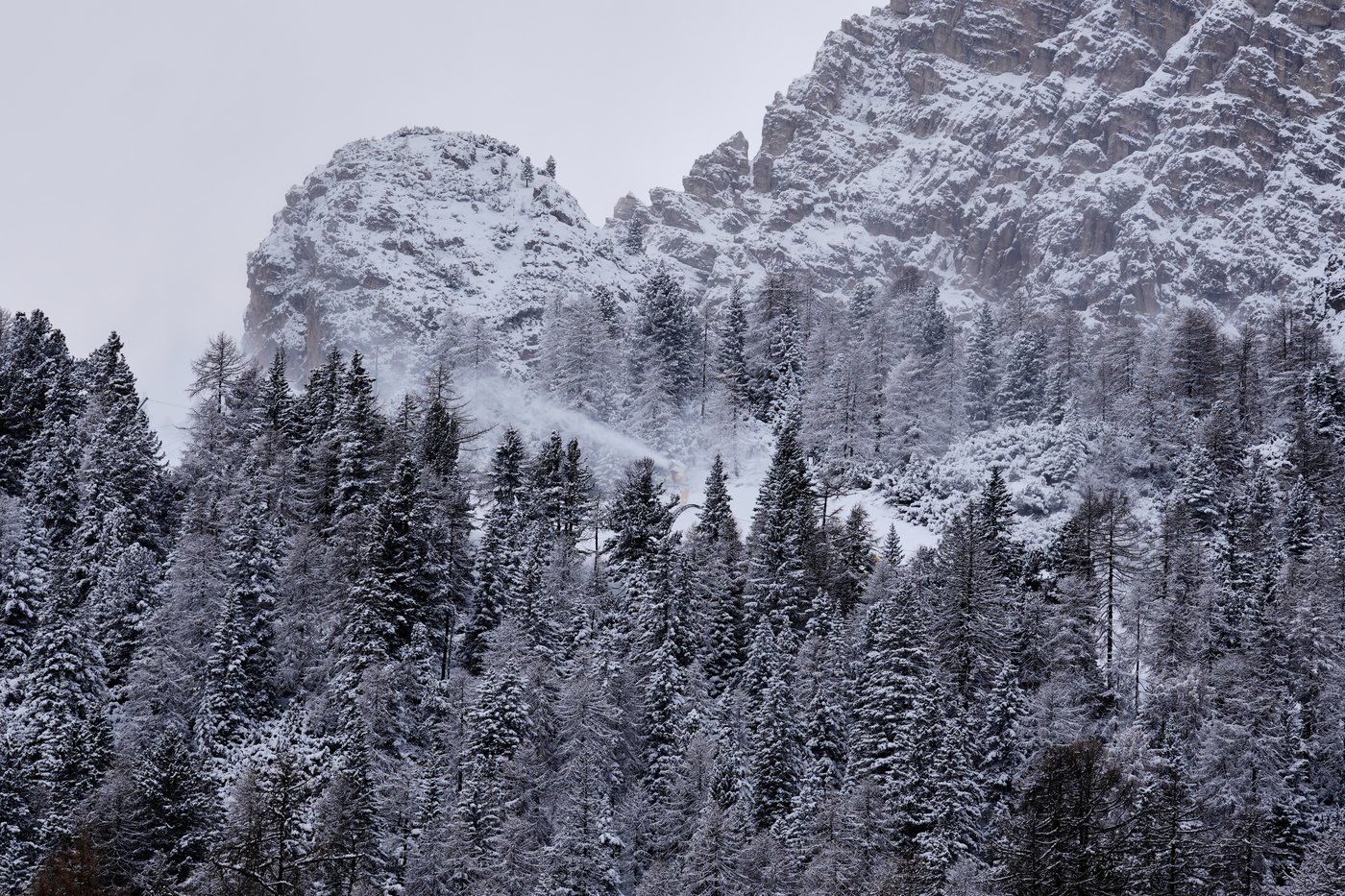 Milan Cortina Olympic mountains are wintry white after 1st big snowstorm of the season | iNFOnews.ca