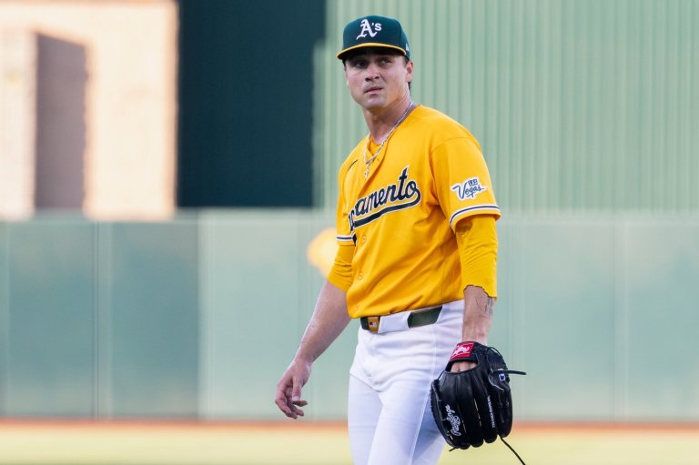 Athletics place J.T. Ginn on injured list with blister on pitching hand | iNFOnews.ca