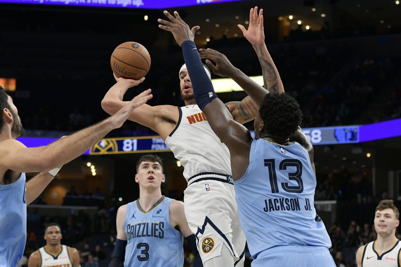 Murray, Porter lead Nuggets past Grizzlies 122-110 | iNFOnews.ca