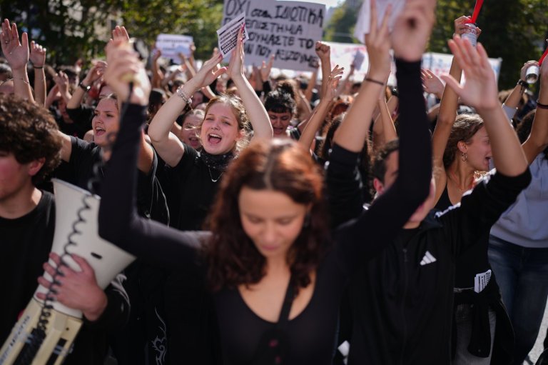 Thousands of students and teachers march through Greek capital to protest high cost of living | iNFOnews.ca