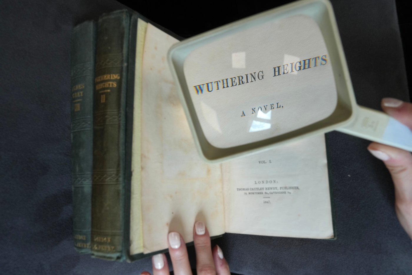 A rare first edition of 'Wuthering Heights' complete with spelling mistakes is up for auction | iNFOnews.ca