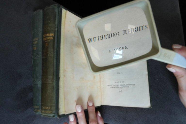 A rare first edition of 'Wuthering Heights' complete with spelling mistakes is up for auction | iNFOnews.ca