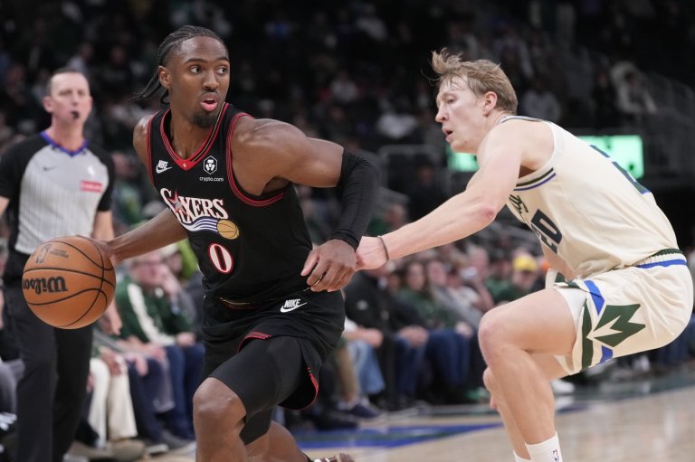 76ers' hard-working Tyrese Maxey joins exclusive fraternity with 54-point, nine-assist performance | iNFOnews.ca