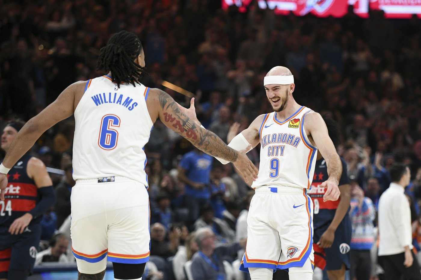 Shai Gilgeous-Alexander scores 41 in Thunder's 123-105 win over Wizards | iNFOnews.ca