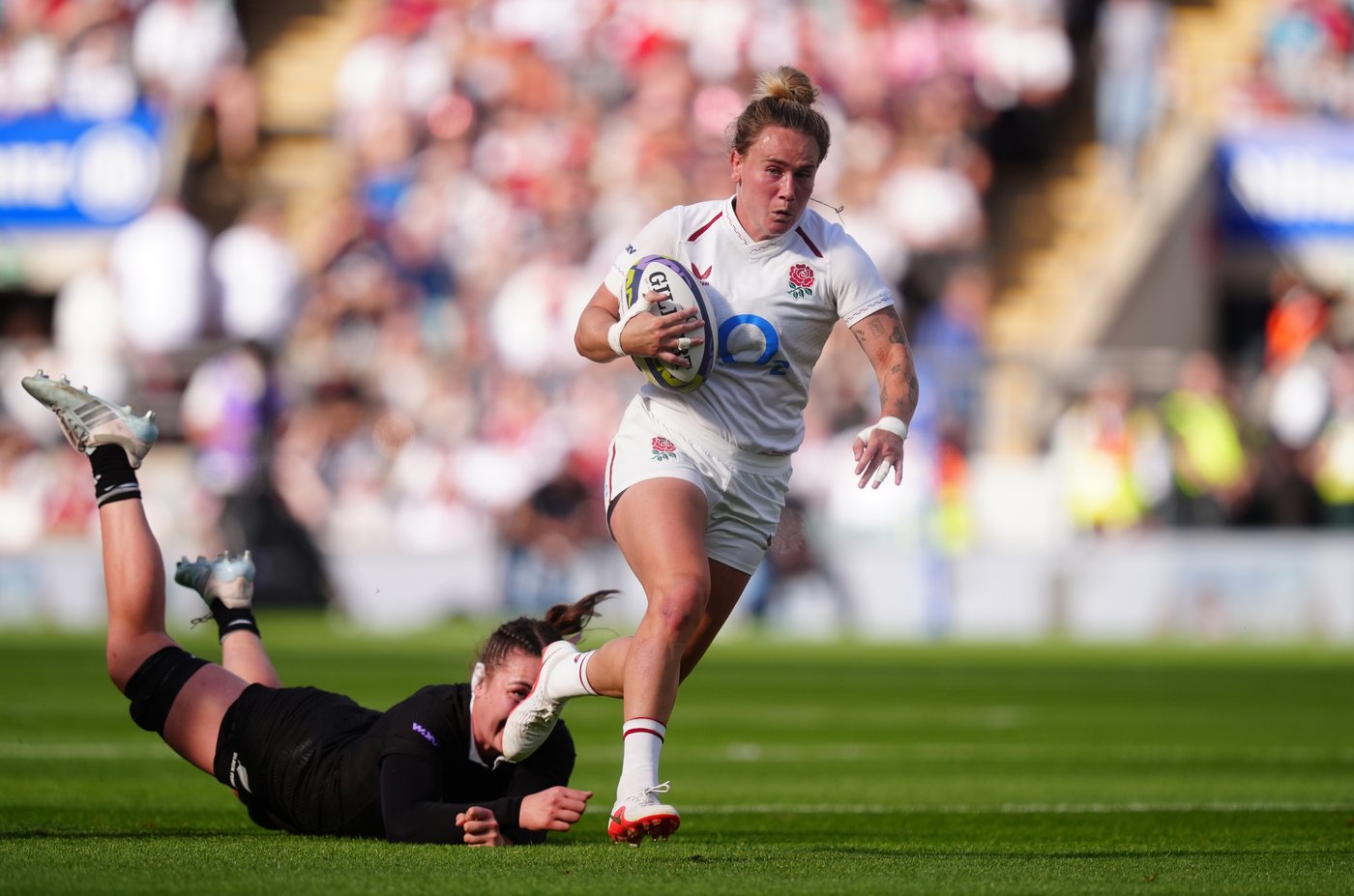 Zoe Harrison's last-gasp intercept try seals England win over Black Ferns in WXV rugby | iNFOnews.ca