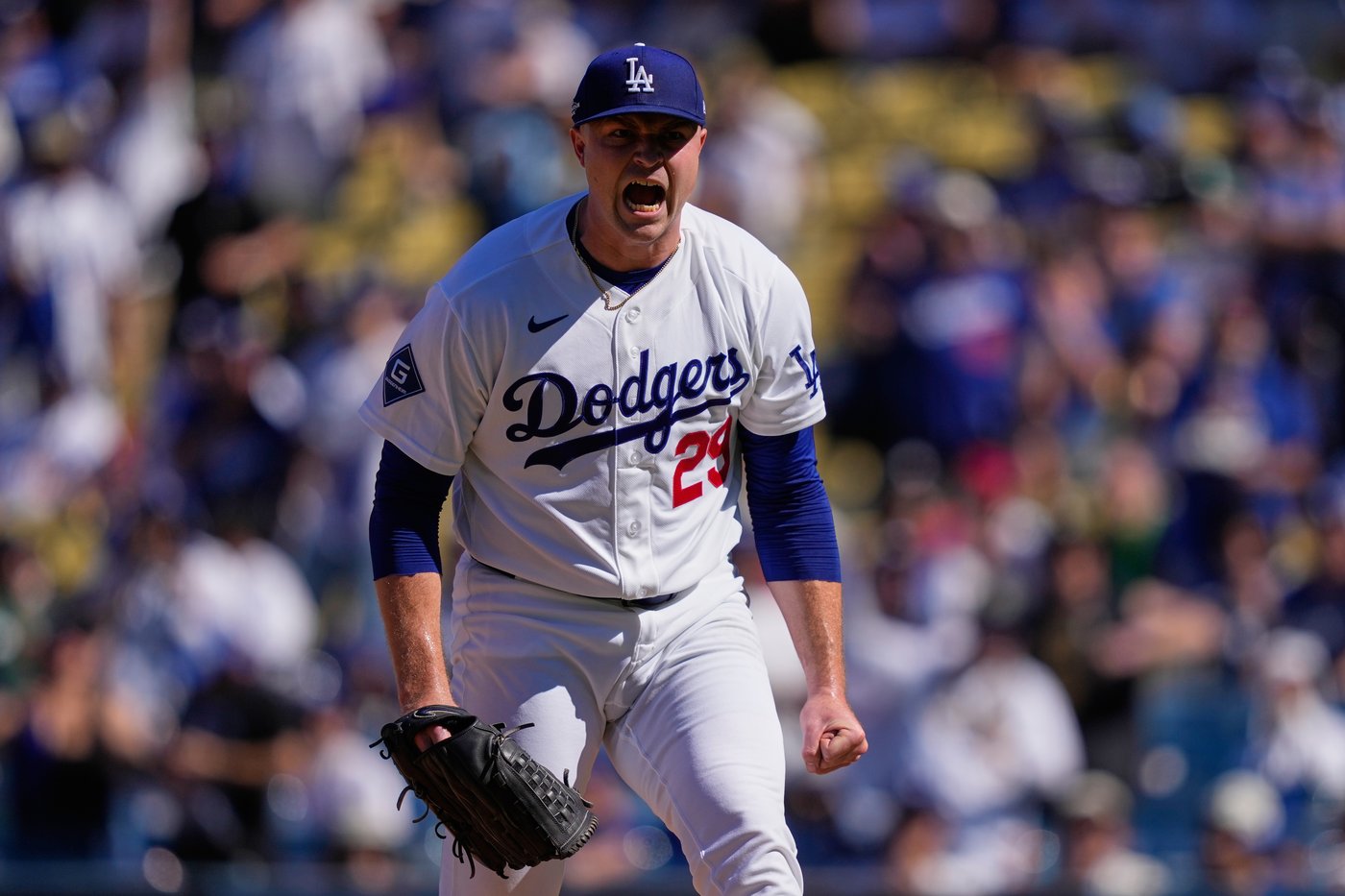 Skubal brings 101 mph heat in 100-degree weather as Dodgers take NLDS opener over Braves | iNFOnews.ca