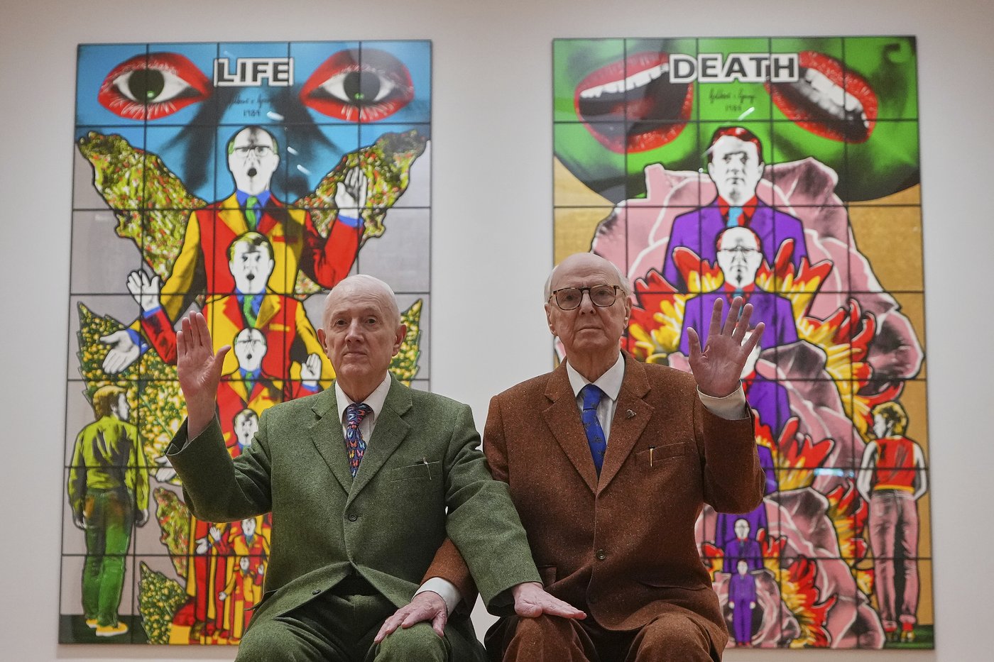PHOTO COLLECTION: Britain Gilbert & George Exhibition | iNFOnews.ca