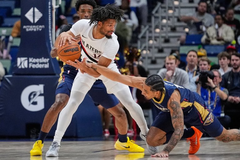 Shaedon Sharpe's season-high 35 points lead Trail Blazers past Pelicans 125-117 | iNFOnews.ca