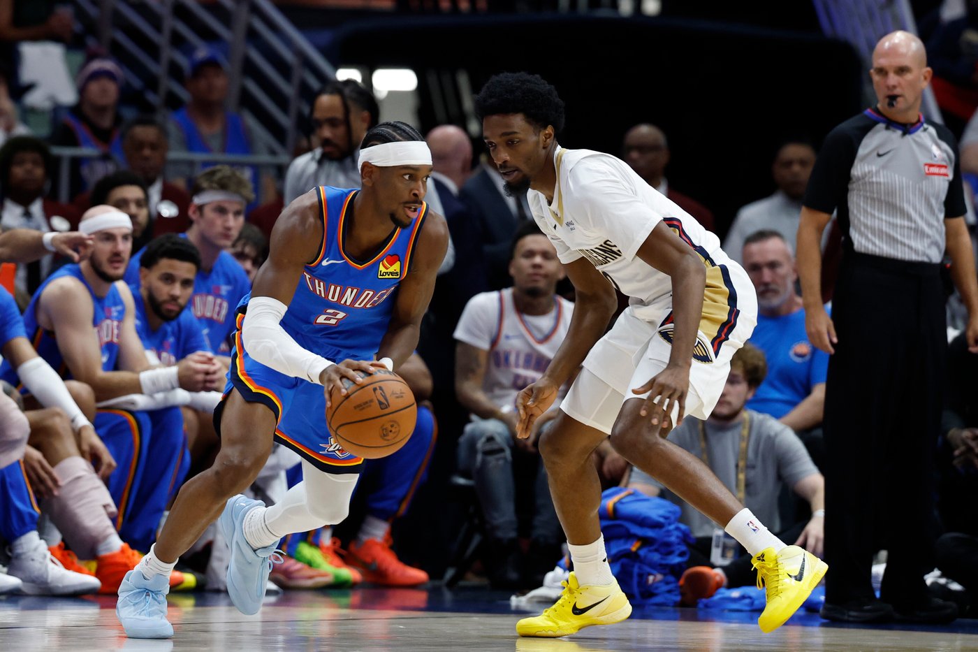 Holmgren scores 26 as the Thunder roll to a 126-109 win over the reeling Pelicans | iNFOnews.ca