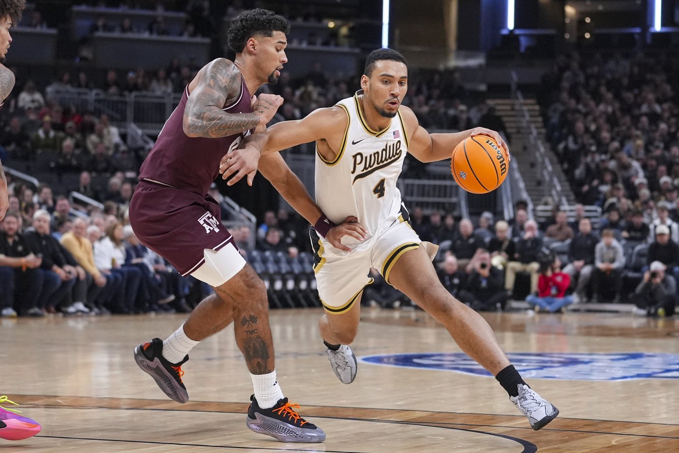Pharrel Payne's big game helps No. 17 Texas A&M pull away from No. 11 Purdue 70-66 | iNFOnews.ca Pharrel Payne's big game helps No. 17 Texas A&M pull away from No. 11 Purdue 70-66 | iNFOnews.ca