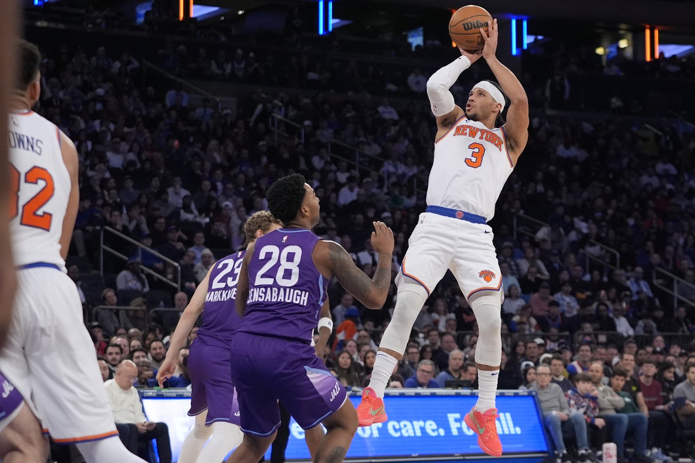 Knicks overcome absence of Brunson and the surprising loss of his backup to beat the Jazz | iNFOnews.ca Knicks overcome absence of Brunson and the surprising loss of his backup to beat the Jazz | iNFOnews.ca