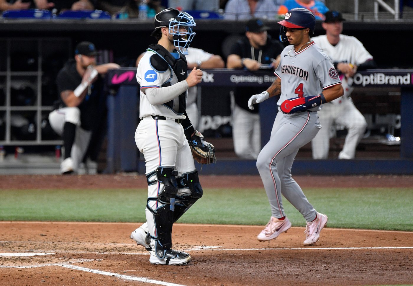 Hernández, Marsee homer in the Marlins' 4-2 win over the Nationals | iNFOnews.ca