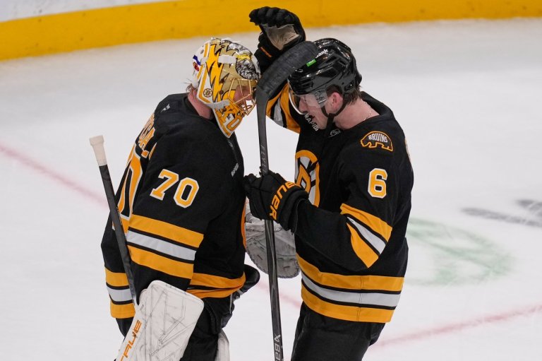Zacha, Khusnutdinov hat tricks lead Bruins to 10-2 win over Rangers | iNFOnews.ca