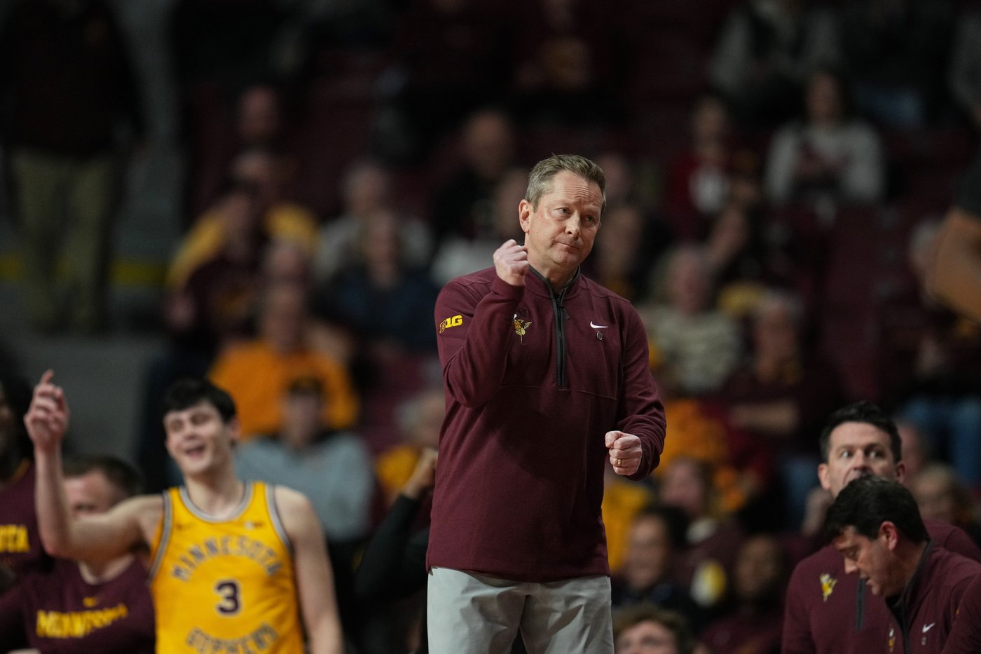 Medved revels in Minnesota's upset of Indiana, marking Big Ten debut where he grew up a Gophers fan | iNFOnews.ca Medved revels in Minnesota's upset of Indiana, marking Big Ten debut where he grew up a Gophers fan | iNFOnews.ca